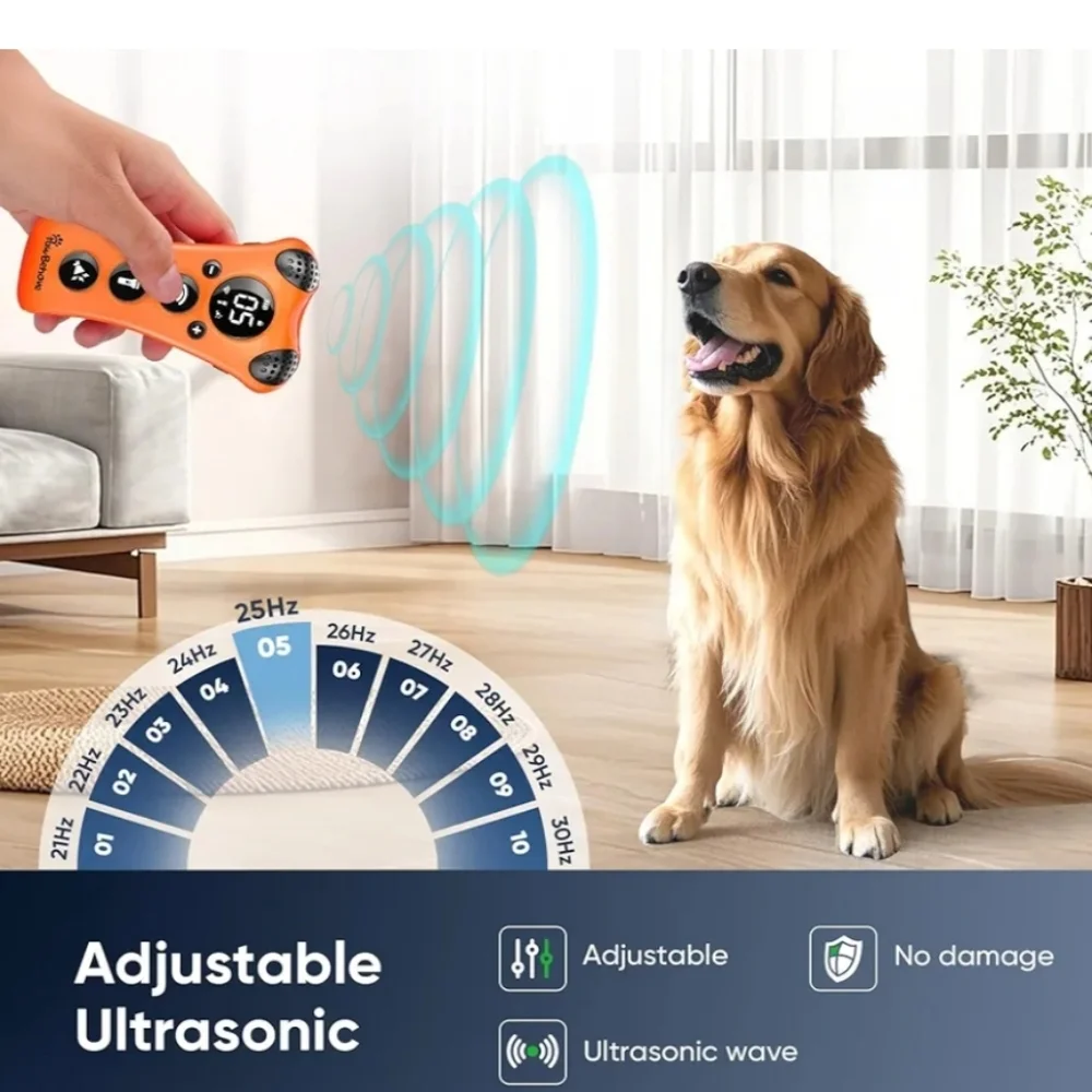 Untrasonic Dog Trainer With Flash Light